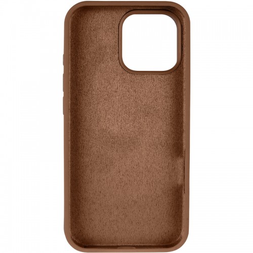 Silk Full Protective (AA) NO LOGO чехол для Apple iPhone 16 Pro (6.3") Коричневый / Brown