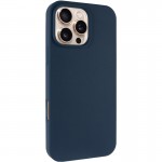 Чехол Silk Full Protective (AA) NO LOGO для Apple iPhone 16 Pro (6.3") Синий / Deep navy