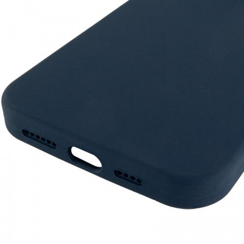 Чехол Silk Full Protective (AA) NO LOGO для Apple iPhone 16 Pro (6.3") Синий / Deep navy