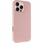 Чехол Silk Full Protective (AA) NO LOGO для Apple iPhone 16 Pro (6.3") Розовый / Pink Sand