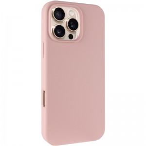 Чохол Silk Full Protective (AA) NO LOGO для Apple iPhone 16 Pro (6.3") Рожевий / Pink Sand