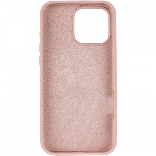 Чехол Silk Full Protective (AA) NO LOGO для Apple iPhone 16 Pro (6.3") Розовый / Pink Sand