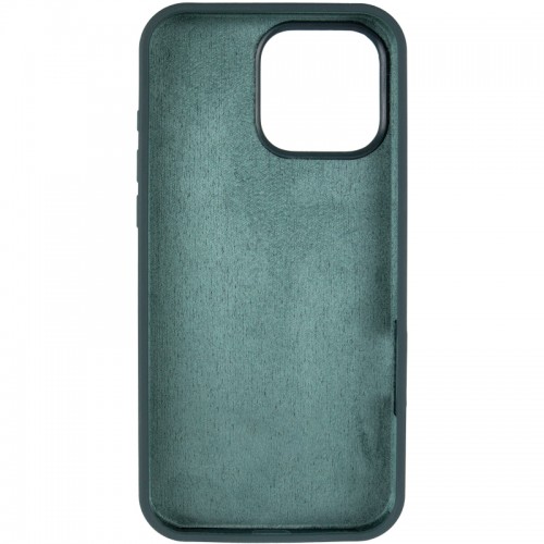 Чехол Silk Full Protective (AA) БЕЗ ЛОГО для Apple iPhone 16 Pro (6.3") Зеленый / Forest green