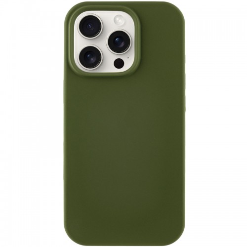 Чехол Silk Full Protective (AA) NO LOGO для Apple iPhone 16 Pro (6.3") Зеленый / Dark Olive