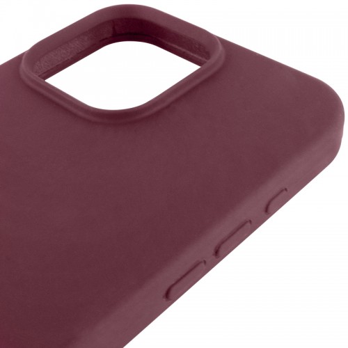 Чехол Silk Full Protective (AA) NO LOGO для Apple iPhone 16 Pro (6.3") Бордовый / Plum