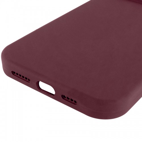 Чехол Silk Full Protective (AA) NO LOGO для Apple iPhone 16 Pro (6.3") Бордовый / Plum