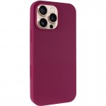 Чехол Silk Full Protective (AA) БЕЗ ЛОГОТИПА для Apple iPhone 16 Pro (6,3") Бордовый / Maroon