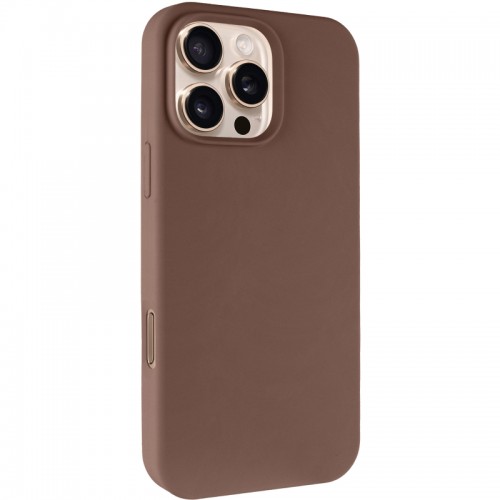 Чехол Silk Full Protective (AA) NO LOGO для Apple iPhone 16 Pro Max (6.9") Коричневый / Brown