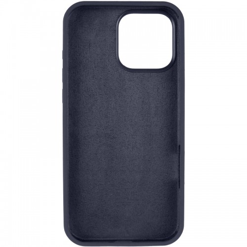 Чехол Silk Full Protective (AA) NO LOGO для Apple iPhone 16 Pro Max (6.9") Темно-синий / Midnight blue