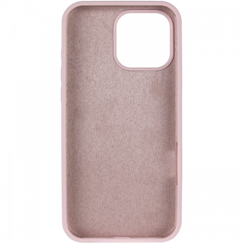 Чехол Silk Full Protective (AA) NO LOGO для Apple iPhone 16 Pro Max (6.9") Розовый / Chalk Pink