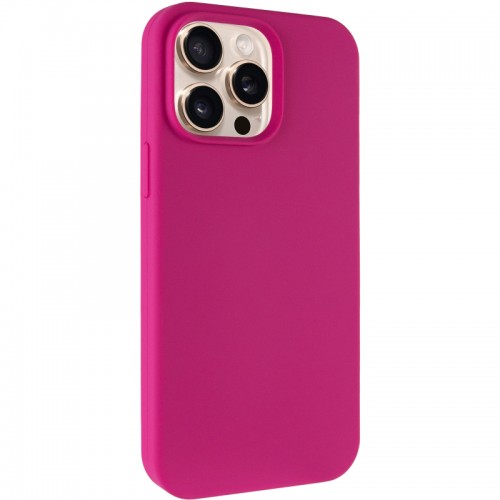 Чехол Silk Full Protective (AA) NO LOGO для Apple iPhone 16 Pro Max (6.9") Малиновый / Dragon Fruit