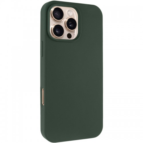 Чехол Silk Full Protective (AA) NO LOGO для Apple iPhone 16 Pro Max (6.9") Зеленый / Cyprus Green
