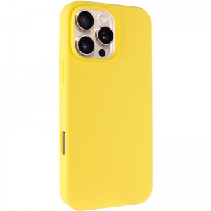 Чехол Silk Full Protective (AA) NO LOGO для Apple iPhone 16 Pro Max (6.9") Желтый / Yellow