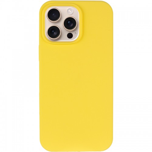 Чехол Silk Full Protective (AA) NO LOGO для Apple iPhone 16 Pro Max (6.9") Желтый / Yellow