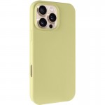 Чехол Silk Full Protective (AA) NO LOGO для Apple iPhone 16 Pro Max (6.9") Желтый / Mellow Yellow