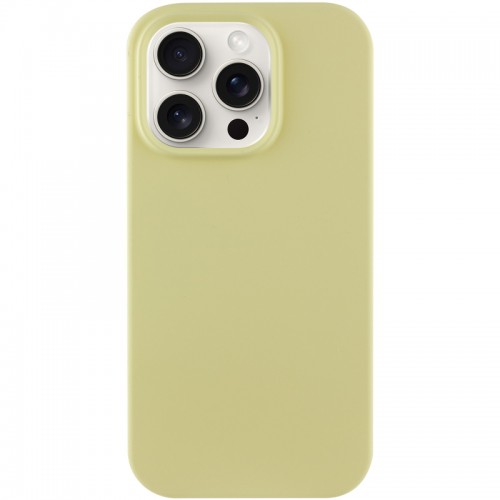 Чехол Silk Full Protective (AA) NO LOGO для Apple iPhone 16 Pro Max (6.9") Желтый / Mellow Yellow