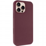 Чехол Silk Full Protective (AA) БЕЗ ЛОГО для Apple iPhone 16 Pro Max (6.9") Бордовый / Plum