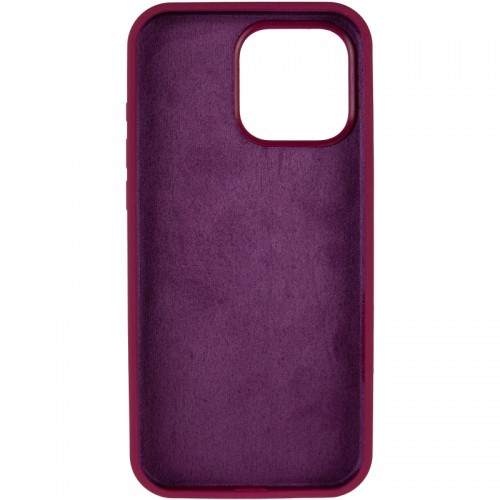 Чехол Silk Full Protective (AA) БЕЗ ЛОГОТИПА для Apple iPhone 16 Pro Max (6.9") Бордовый / Maroon