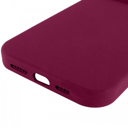 Чехол Silk Full Protective (AA) БЕЗ ЛОГОТИПА для Apple iPhone 16 Pro Max (6.9") Бордовый / Maroon