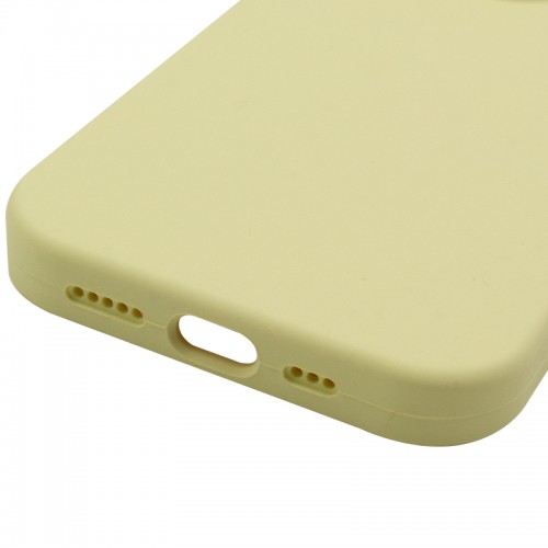 Чехол Silk Full Camera Protective (AA) NO LOGO для Apple iPhone 16 Pro Max (6.9") Жёлтый / Mellow Yellow