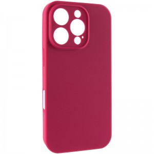 Чохол Silk Full Camera Protective (AA) NO LOGO для Apple iPhone 16 Pro Max (6.9") Червоний / Rose Red