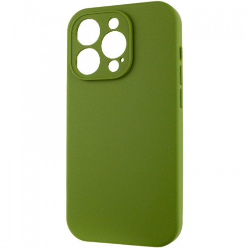 Чехол Silk Full Camera Protective (AA) NO LOGO для Apple iPhone 16 Pro Max (6.9") Зеленый / Dark Olive