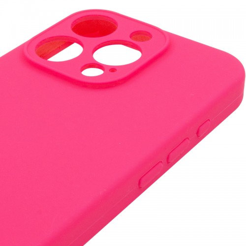 Чехол Silk Full Camera Protective (AA) NO LOGO для Apple iPhone 16 Pro Max (6.9") Розовый / Barbie pink