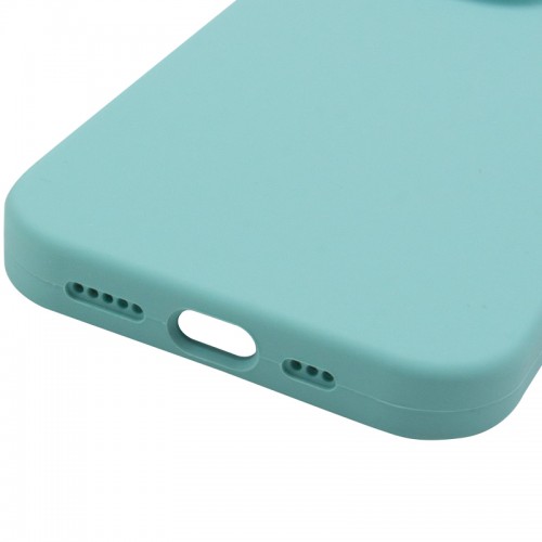 Чехол Silk Full Camera Protective (AA) NO LOGO для Apple iPhone 16 Pro Max (6.9") Бирюзовый / Marine Green