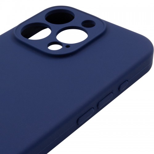 Чехол Silk Full Camera Protective (AA) БЕЗ ЛОГОТИПА для Apple iPhone 16 Pro Max (6.9") Синий / Deep navy