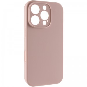 Чехол Silk Full Camera Protective (AA) NO LOGO для Apple iPhone 16 Pro Max (6.9") Розовый / Pink Sand