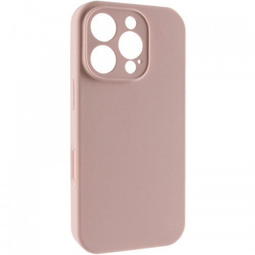 Чехол Silk Full Camera Protective (AA) NO LOGO для Apple iPhone 16 Pro Max (6.9") Розовый / Pink Sand