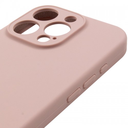 Чехол Silk Full Camera Protective (AA) NO LOGO для Apple iPhone 16 Pro Max (6.9") Розовый / Pink Sand
