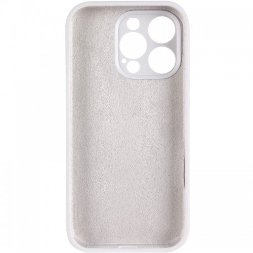 Чехол Silk Full Camera Protective (AA) NO LOGO для Apple iPhone 16 Pro Max (6.9") Белый / White