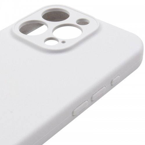 Чехол Silk Full Camera Protective (AA) NO LOGO для Apple iPhone 16 Pro Max (6.9") Белый / White