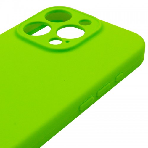 Чехол Silk Full Camera Protective (AA) NO LOGO для Apple iPhone 16 Pro Max (6.9") Кислотно-зелёный / Acid Green