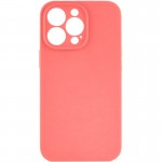 Чехол Silk Full Camera Protective (AA) NO LOGO для Apple iPhone 16 Pro Max (6.9") Коралловый / Розово-оранжевый