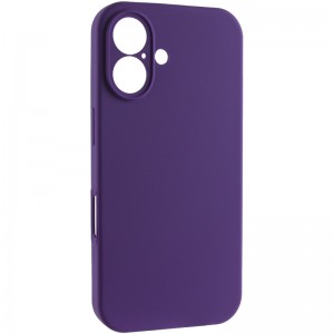 Чехол Silk Full Camera Protective (AA) NO LOGO для Apple iPhone 16 (6.1") Фиолетовый / Amethyst