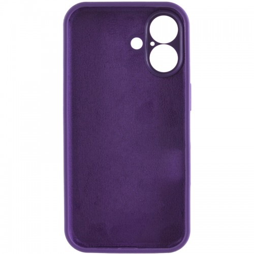Чехол Silk Full Camera Protective (AA) NO LOGO для Apple iPhone 16 (6.1") Фиолетовый / Amethyst