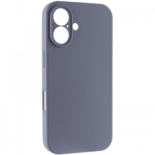 Чехол Silk Full Camera Protective (AA) NO LOGO для Apple iPhone 16 (6.1") Серый / Lavender Gray