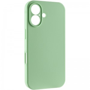 Чохол Silk Full Camera Protective (AA) NO LOGO для Apple iPhone 16 (6.1") Зелений / Pistachio