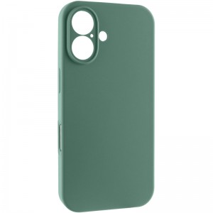 Чохол Silk Full Camera Protective (AA) NO LOGO для Apple iPhone 16 (6.1") Зелений / Pine green