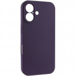 Чехол Silk Full Camera Protective (AA) NO LOGO для Apple iPhone 16 (6.1") Фиолетовый / Elderberry