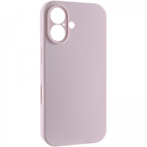 Чохол Silk Full Camera Protective (AA) NO LOGO для Apple iPhone 16 (6.1") Рожевий / Chalk Pink