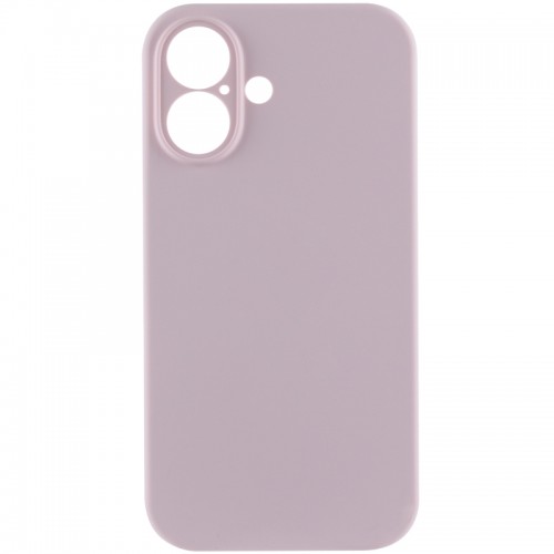Чехол Silk Full Camera Protective (AA) NO LOGO для Apple iPhone 16 (6.1") Розовый / Chalk Pink