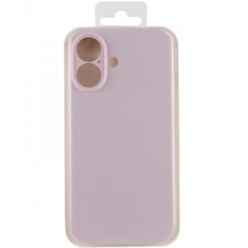 Чехол Silk Full Camera Protective (AA) NO LOGO для Apple iPhone 16 (6.1") Розовый / Chalk Pink