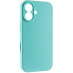 Чехол Silk Full Camera Protective (AA) NO LOGO для Apple iPhone 16 (6.1") Бирюзовый / Marine Green