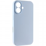 Чехол Silk Full Camera Protective (AA) NO LOGO для Apple iPhone 16 Plus (6.7") Голубой / Sweet Blue