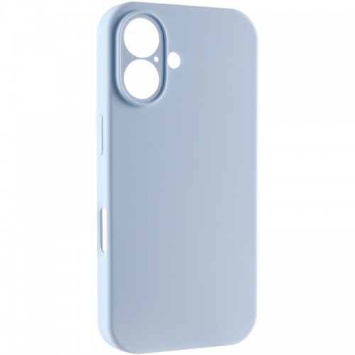 Чехол Silk Full Camera Protective (AA) NO LOGO для Apple iPhone 16 Plus (6.7") Голубой / Sweet Blue