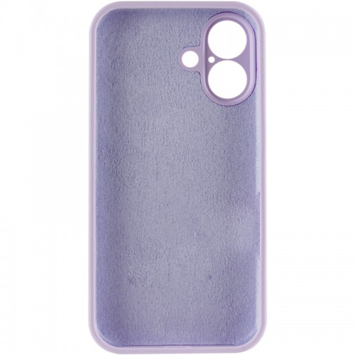 Чехол Silk Full Camera Protective (AA) NO LOGO для Apple iPhone 16 Plus (6.7") Сиреневый / Lilac