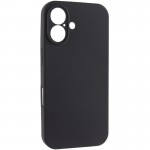 Чехол Silk Full Camera Protective (AA) NO LOGO для Apple iPhone 16 Plus (6.7") Черный / Black